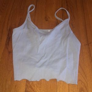 Blue tank top